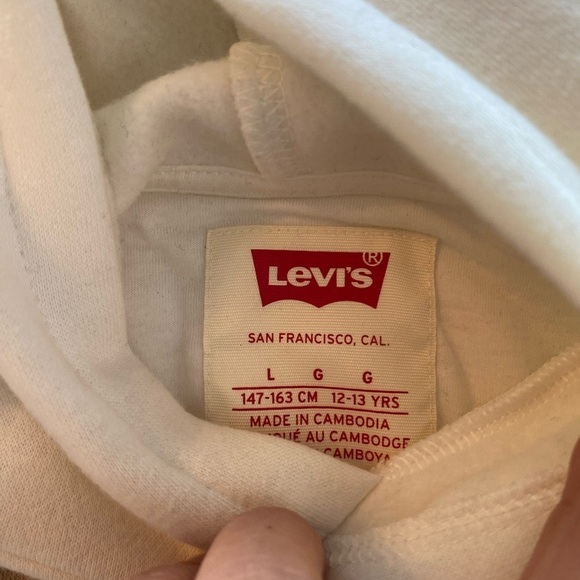 Levi’s Hoodie/Sweatshirt size Youth Large (BY) - Picture 4 of 10